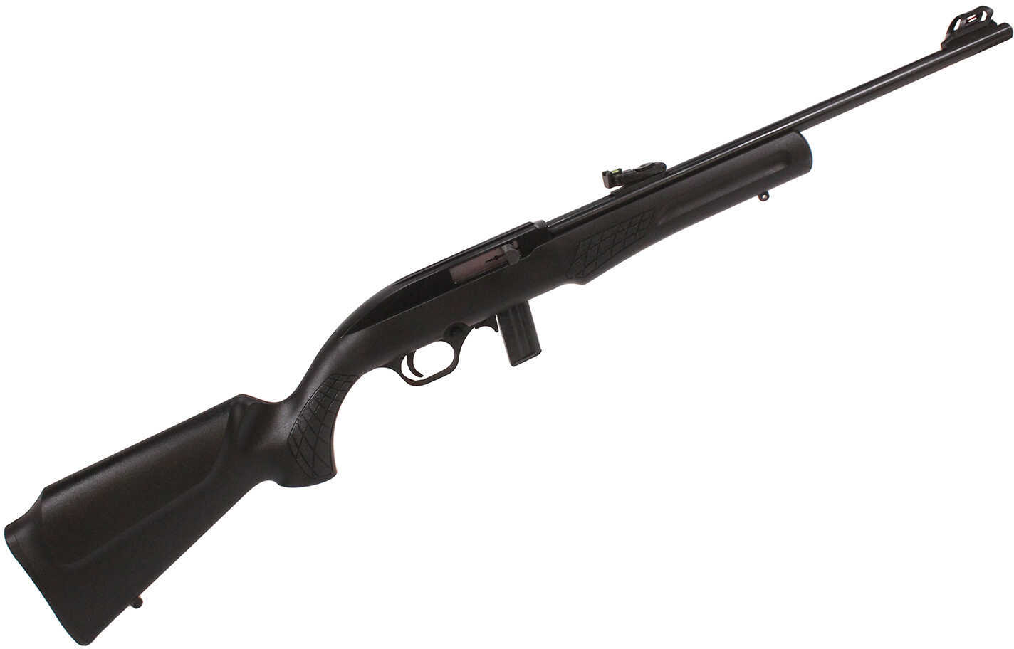 Rossi RS22 22 LR Black Synthetic Stock 18" Barrel 10+1 Rounds Fiber Optic Sights Semi-Automatic Rifle