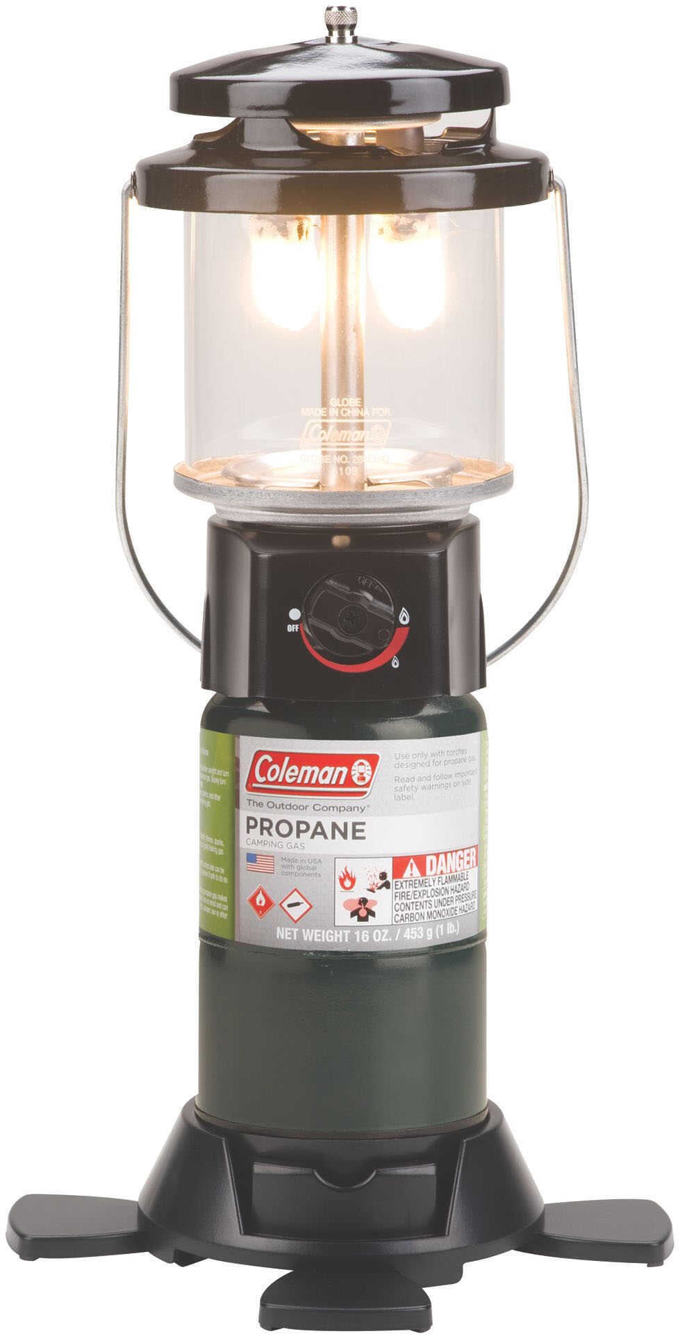 Coleman Portable Propane Lantern 2 Mantle Mi, Deluxe Md: 2000006544