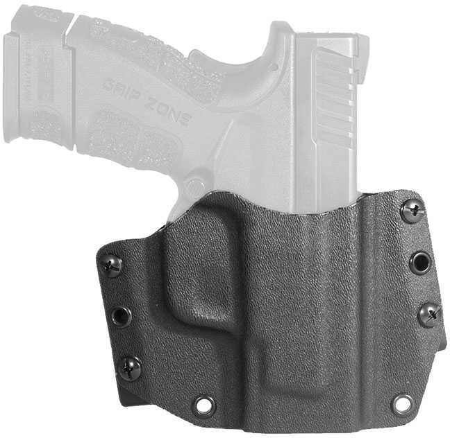 Mission First Tactical Standard Outside Waistband Holster Springfield XD Mod2 9mm/40 Cal 3 Inch Black