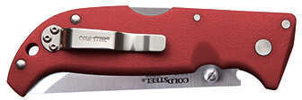 Cold Steel Finn Wolf Folding Knife 3 1/2" Blade, Red Griv-Ex Handle, Boxed