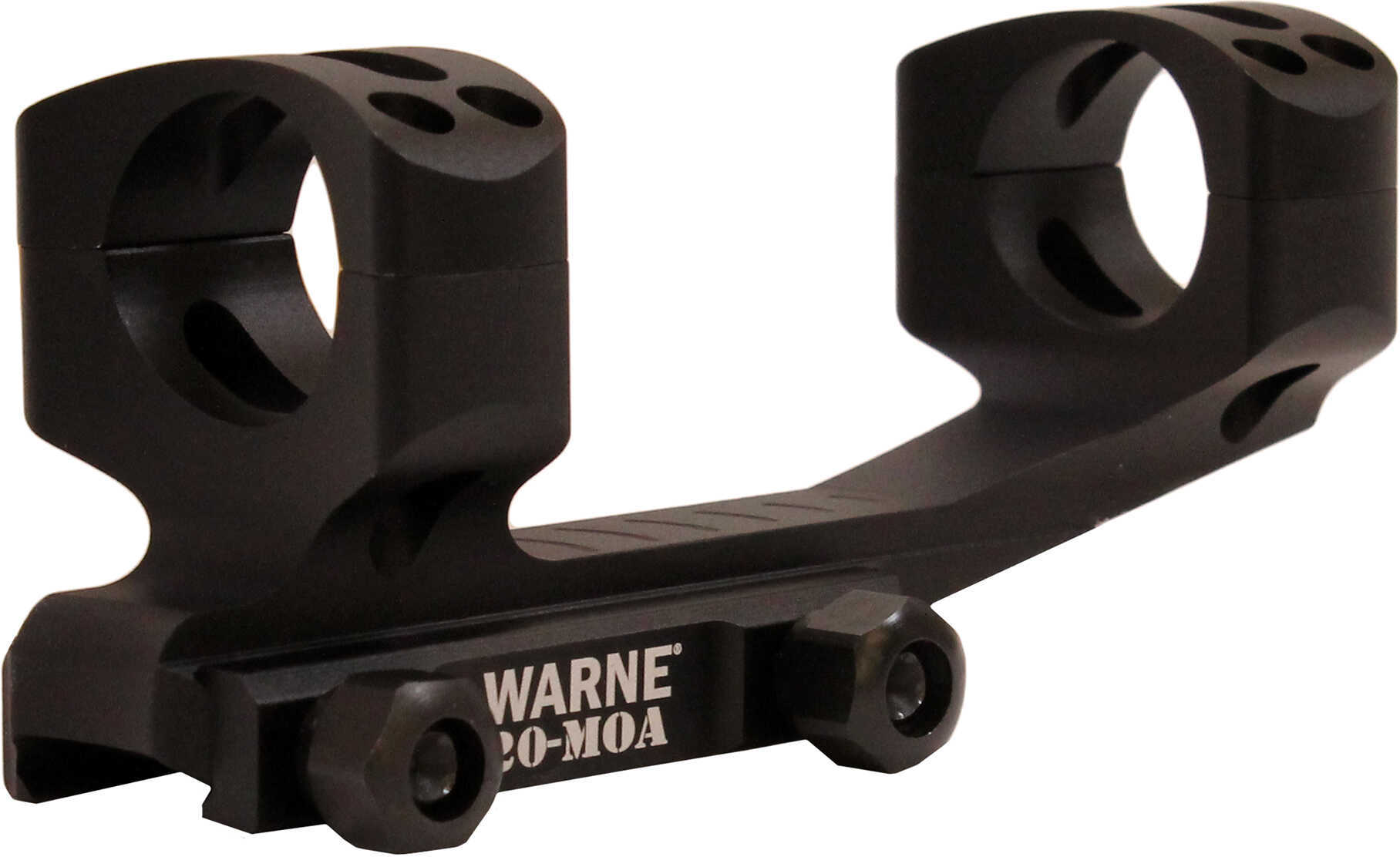 Warne Scope Mounts X-SKEL Picatinny 1-Inch Rings 20 MOA Black Md: LRSKEL1TW