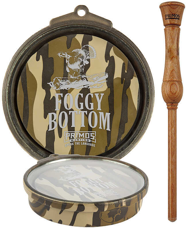 Primos Hunting Foggy Bottom Glass Pot Call, Bottomland