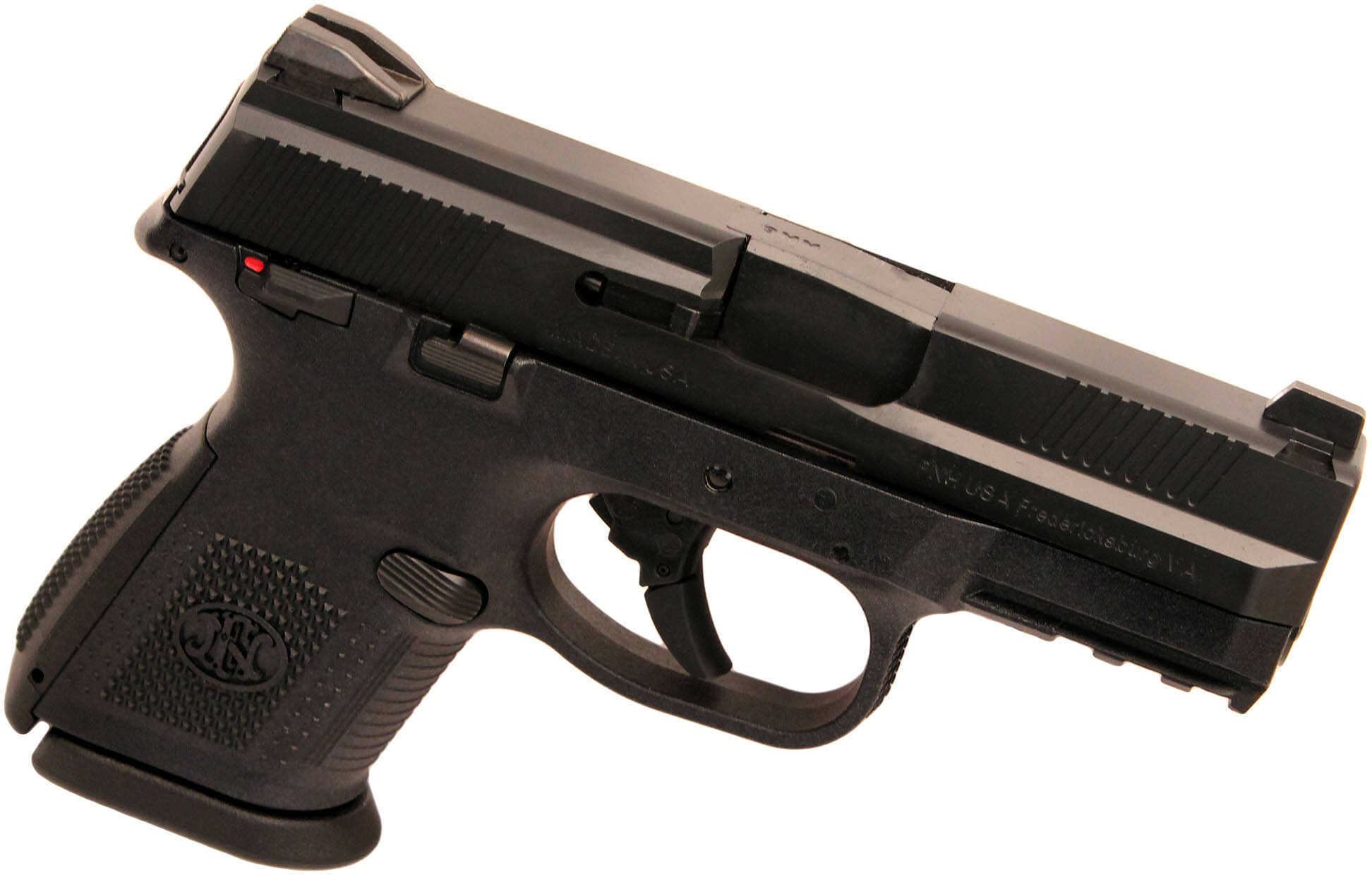 FNH USA FNH FNS 9 Compact Double Action Pistol 9mm Luger 3.6" Barrel 17+1 Rounds Polymer Grip Black 66772