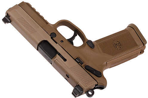 FN FNX-45 Tactical Semi Automatic Handgun .45 ACP 5.3" Threaded Barrel 10 Rounds Flat Dark Earth