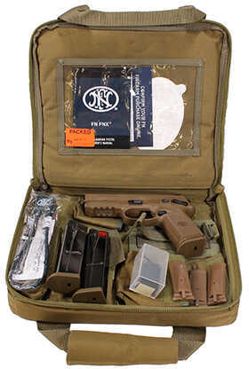 FN FNX-45 Tactical Semi Automatic Handgun .45 ACP 5.3" Threaded Barrel 10 Rounds Flat Dark Earth