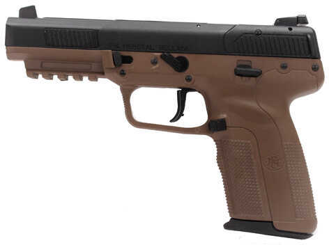 FNH USA Five-Seven Pistol 5.7x28mm 3-20 Round Magazines Adjustable Sights Flat Dark Earth Finish Semi Automatic Check Your Local Laws 3868929350