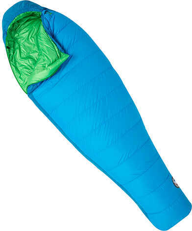 Big Agnes Mirror Lake Sleeping Bag 20, Petite, Right Zipper, Blue/Green