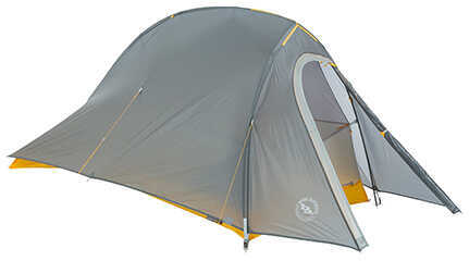 Big Agnes Fly Creek HV UL Bikepack Tent 1 Person, Gray/Gold