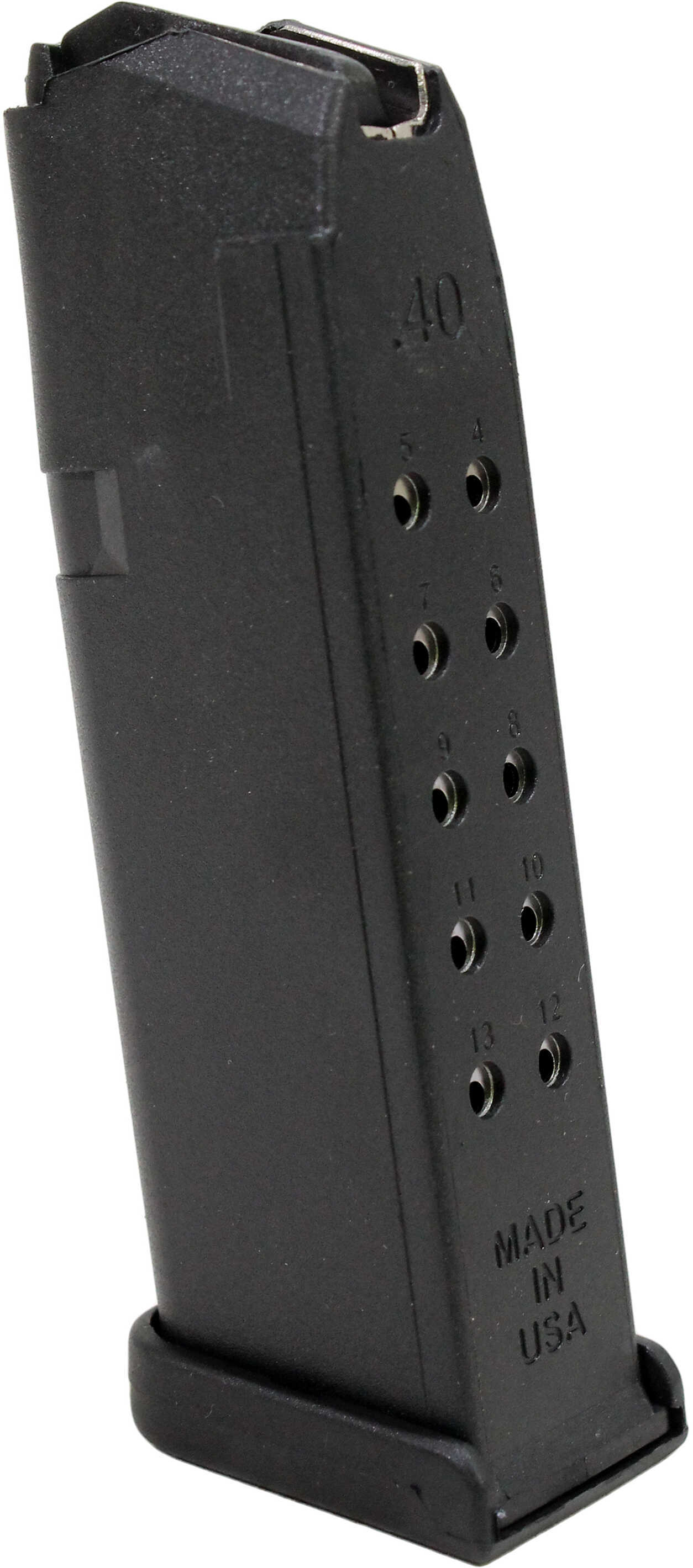 ProMag for Glock Magazine Model 23, .40 Smith & Wesson, 13 Rounds, Black Polymer Md: GLK-A11