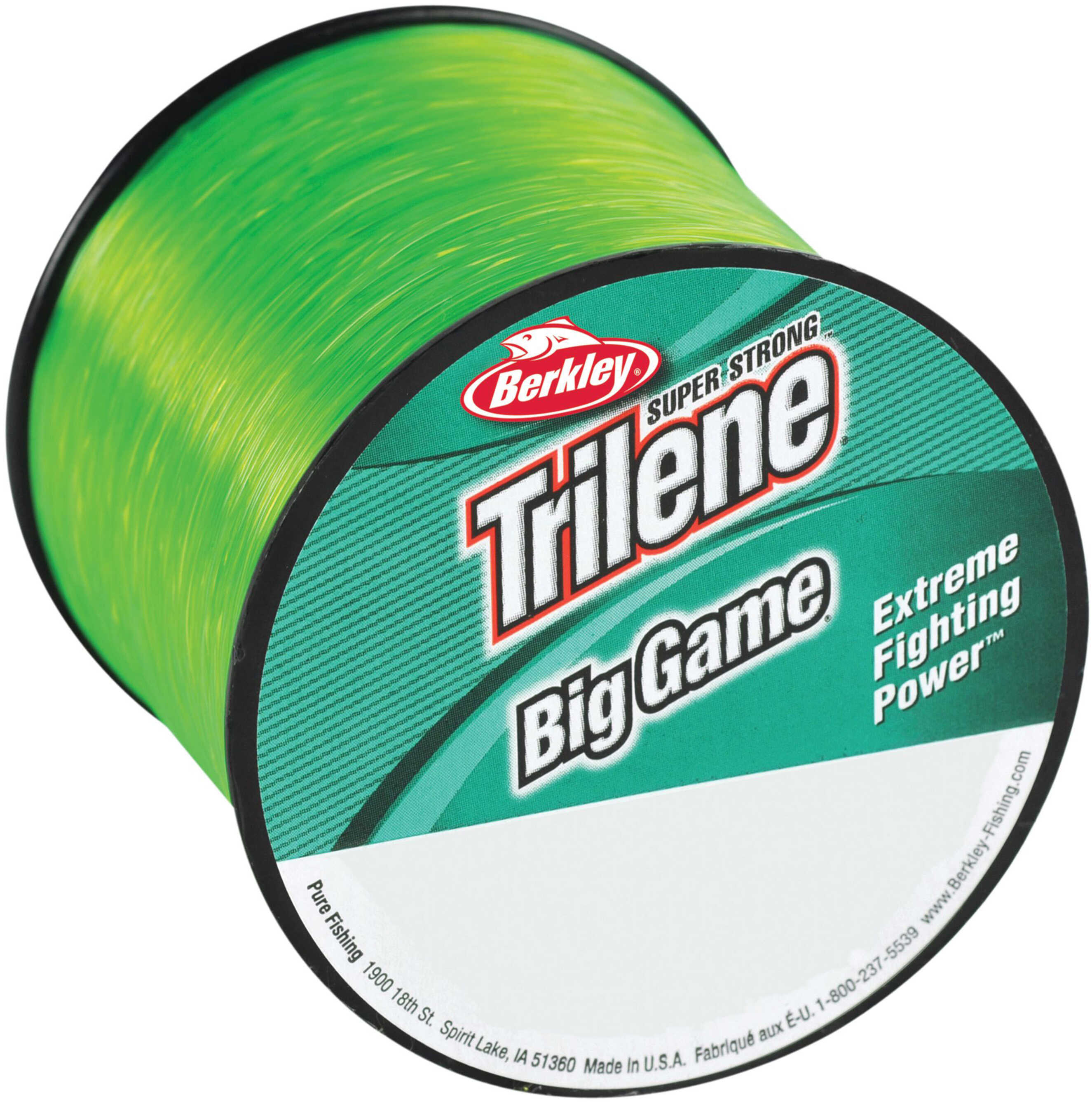 Berkley Trilene Big Game 1/4 lb Spool 50 275 Yard Soalr 4 Pack 1079076