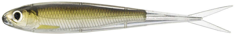 LiveTarget Twitch Minnow Soft Jerkbait 3 3/4" Length, 3/16 oz, Variable Depth, Silver/Brown, Package of 1