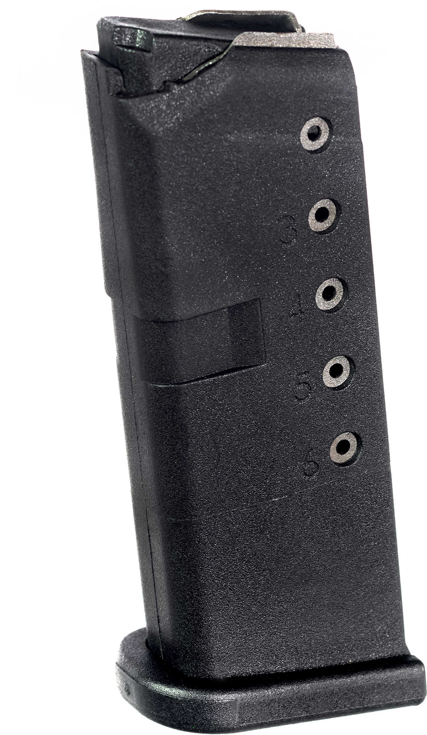 for Glock 42 Magazine .380 ACP 6 Rounds Black Polyme-img-1
