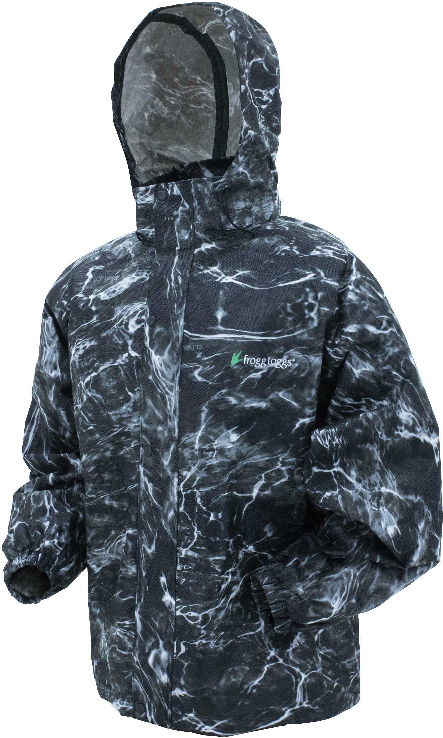 Frogg Toggs All Purpose Jacket Mossy Oak Element Blacktip, Large