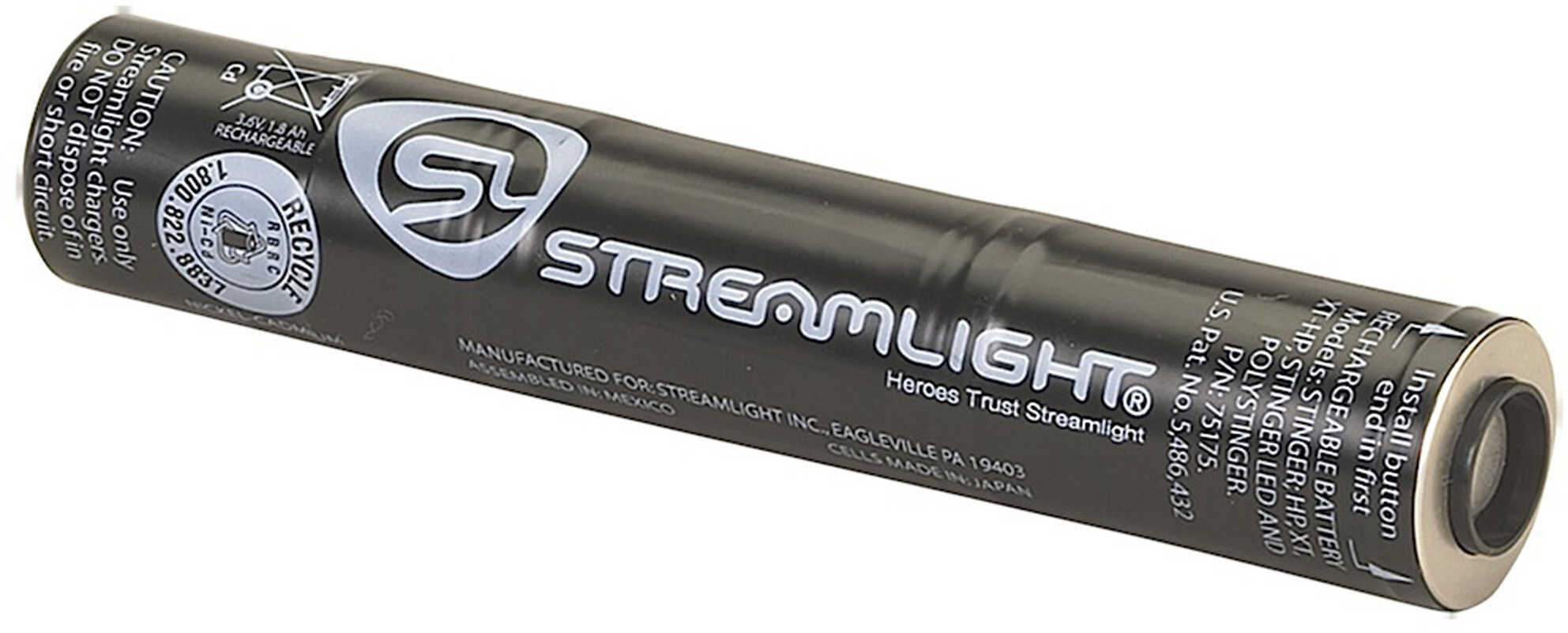 Streamlight Lithium Stinger Battery Md: 75176