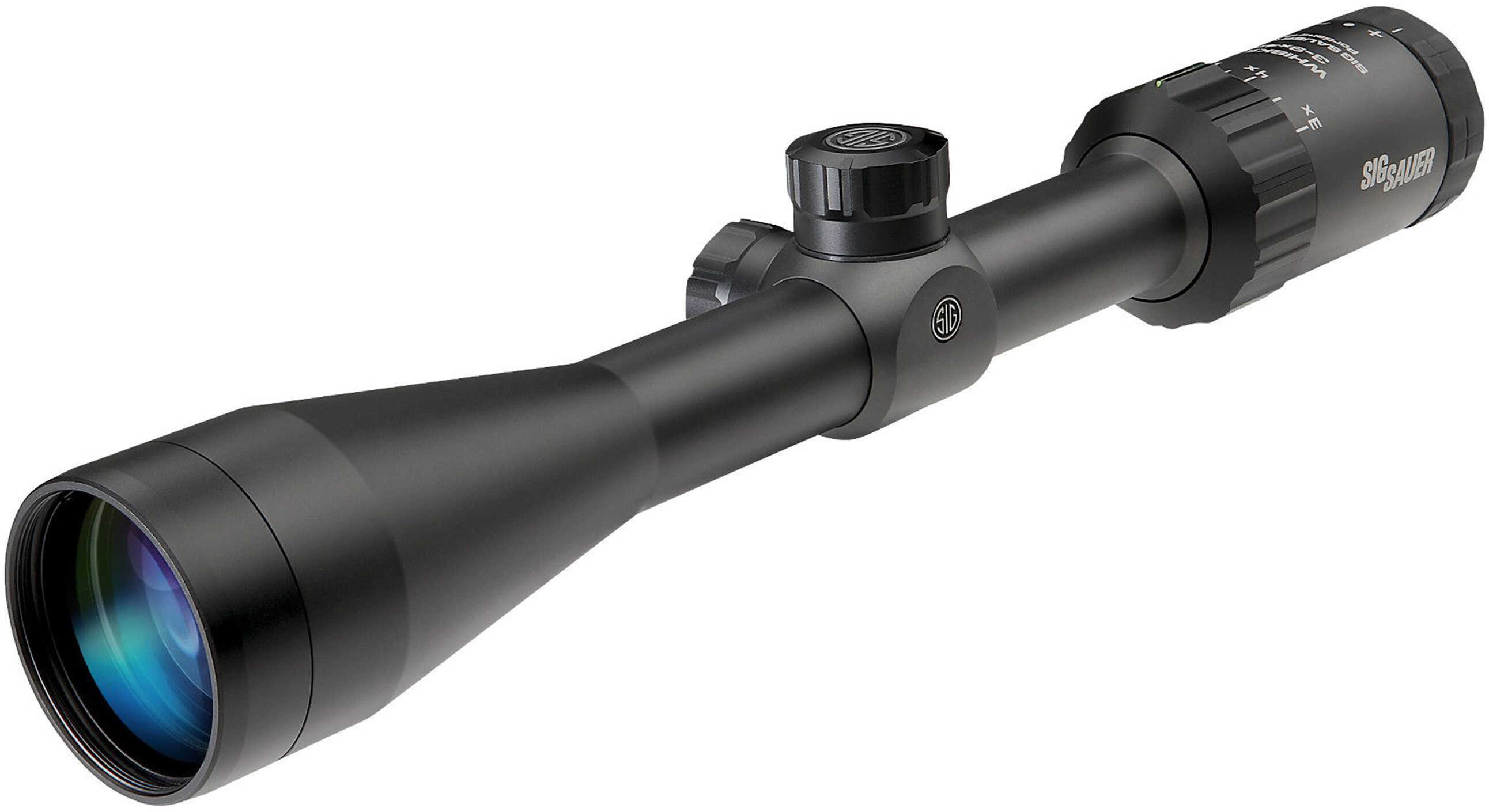 Sig Sauer Whisky 3 Riflescope 3-9x40mm, 1" Tube, Quadplex Reticle, Black