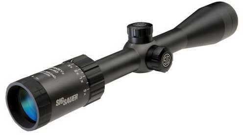 Sig Sauer Whisky 3 Riflescope 3-9x40mm, 1" Tube, Quadplex Reticle, Black