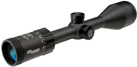 Sig Sauer Electro-Optics Whiskey3 3-9X50mm 50mm Obj 1" Tube Black Finish Illuminated Hellfire Quadplex