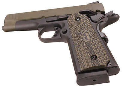 Taurus 1911 Commander Pistol 45 ACP 4.2" Barrel 8 Round Cerakote Mil-Spec Green Finish Novak Sights