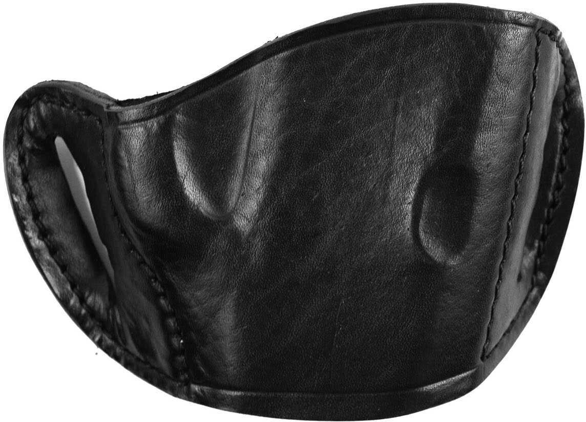 Bulldog Cases Belt Slide Medium Automatic Handgun Holster Right Leather Black MLBM