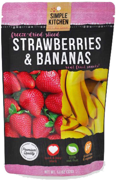 Wise Foods Fruit SK Strawberries & Bananas