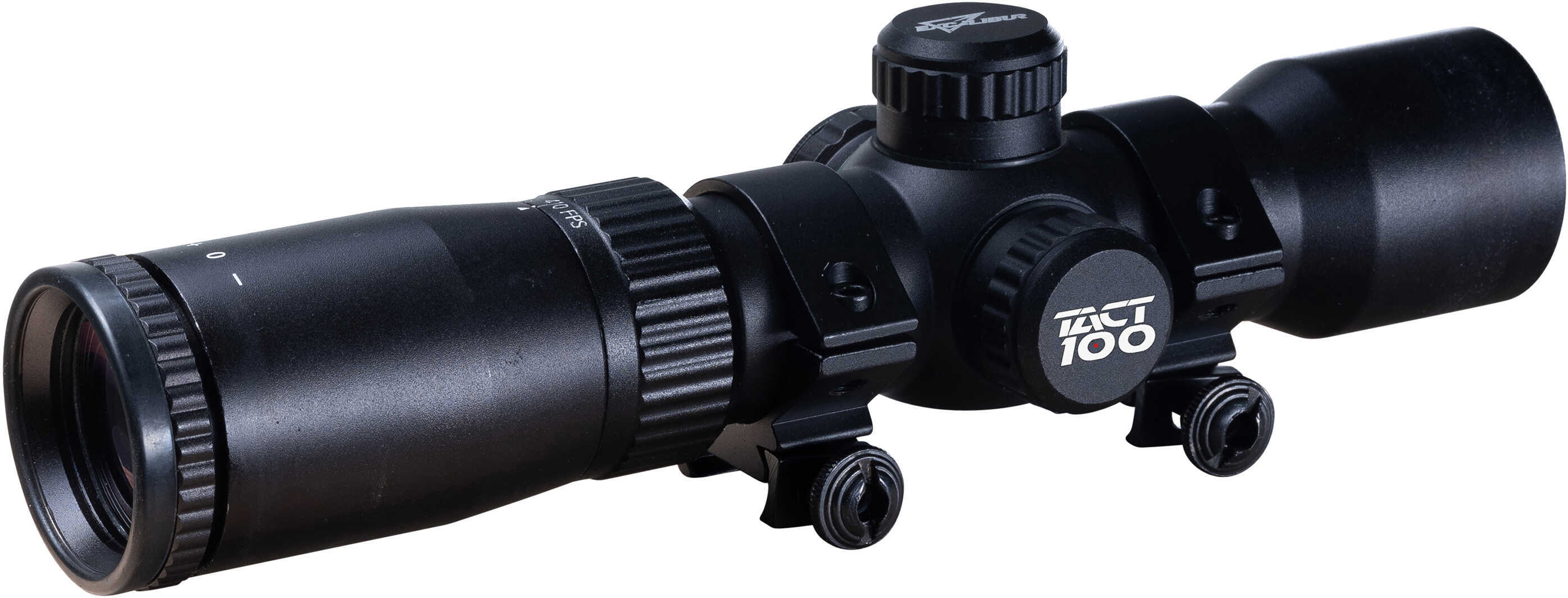 Excalibur Crossbow Tact 100 Scope, 1.5-5x32mm, Multi-Plex Reticle, Black