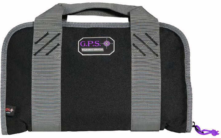 G Outdoors Double Compact Pistol Case, Purple