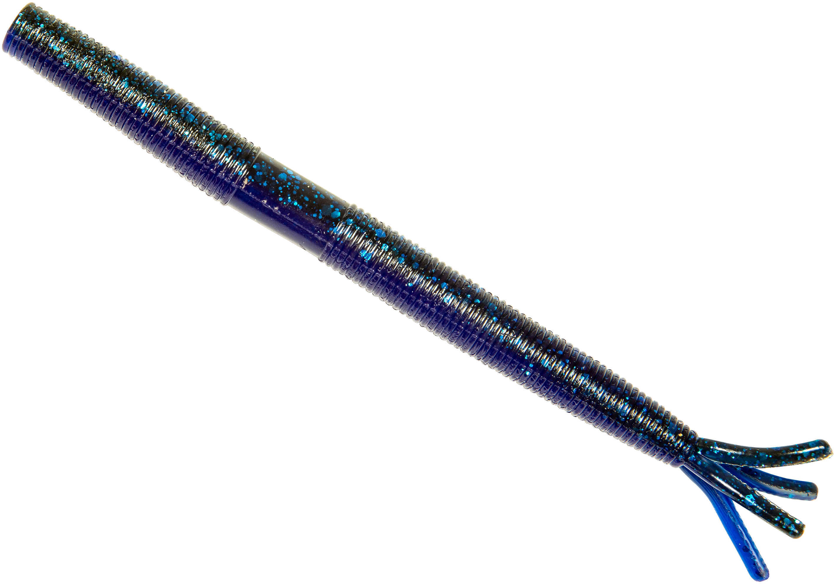 Z-man Bang Stickz Soft Bait 5 3/4" Length, Blacl/Blue Laminate, Package of 6