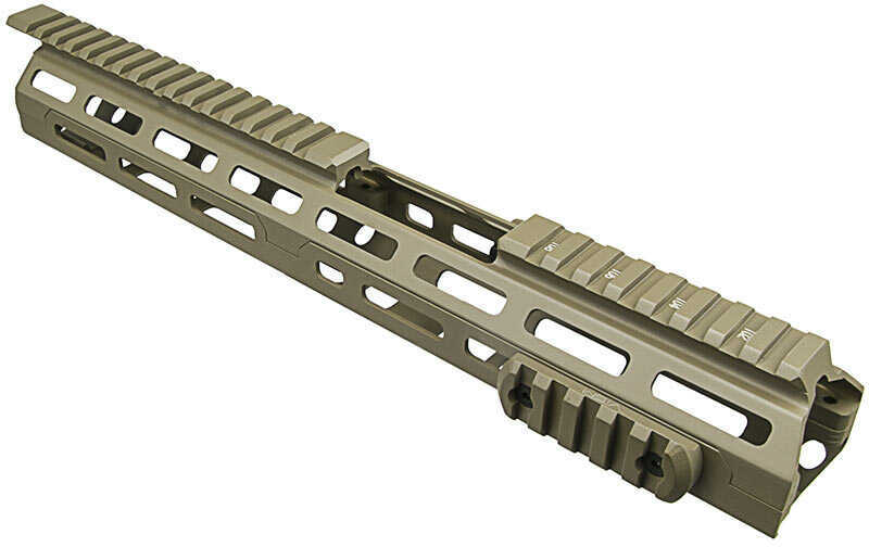 NcStar AR15 M-Lok Handguard Carbine Extended, Tan