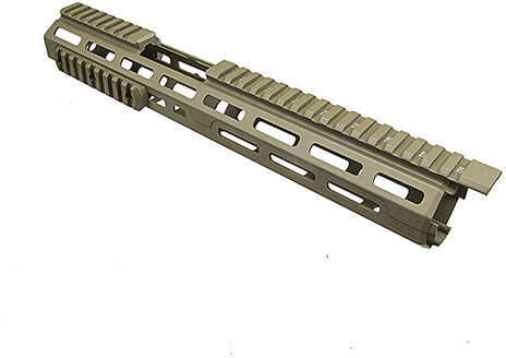 NcStar AR15 M-Lok Handguard Carbine Extended, Tan