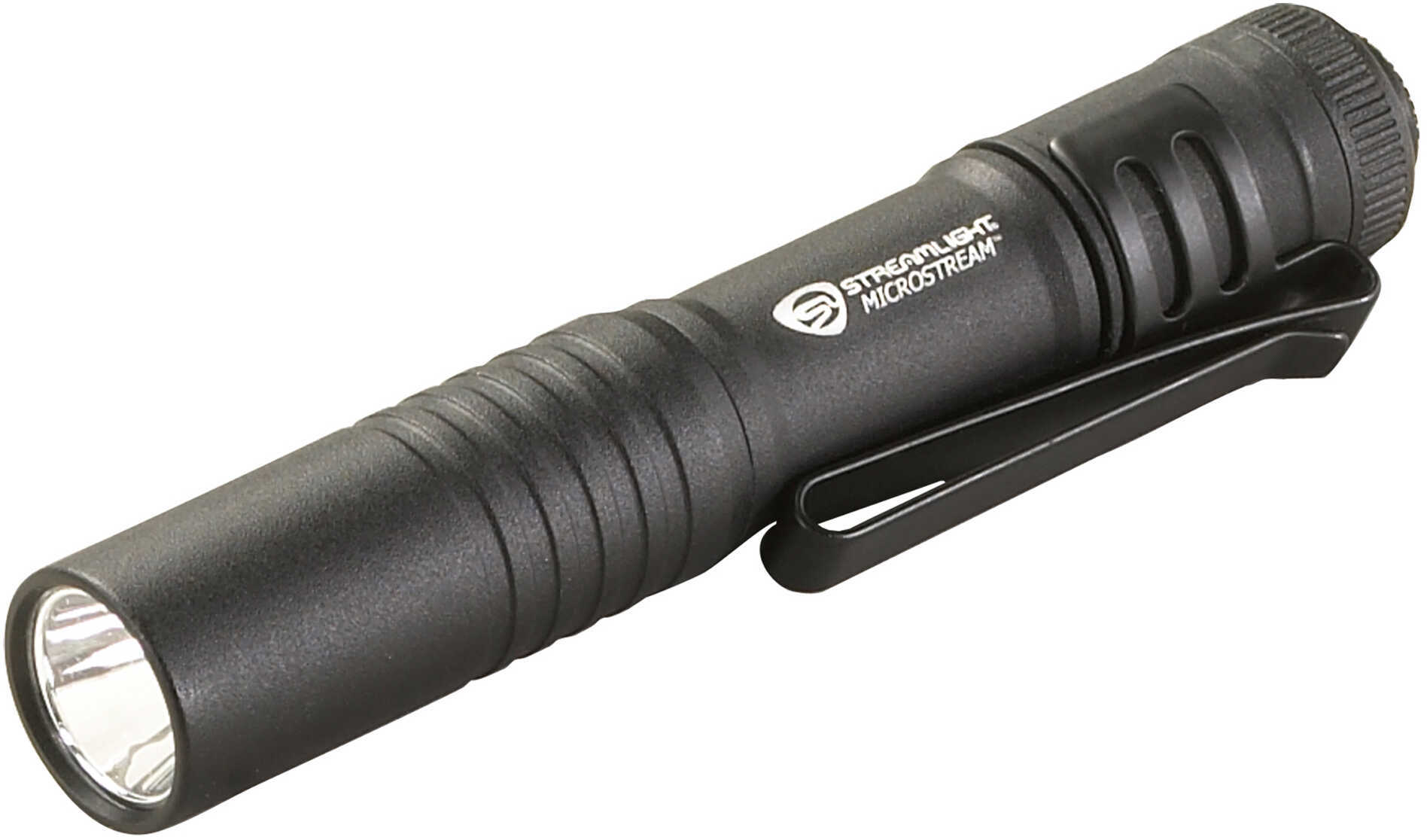 Streamlight Microstream Flashlight White LED 45 Lumens 1x AAA Battery Black 66318