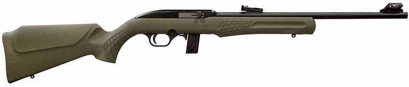Rossi RS22 Semi-Automatic Rifle 22 Long 18" Barrel 10 Round Capacity Synthetic Flat Dark Earth Stock