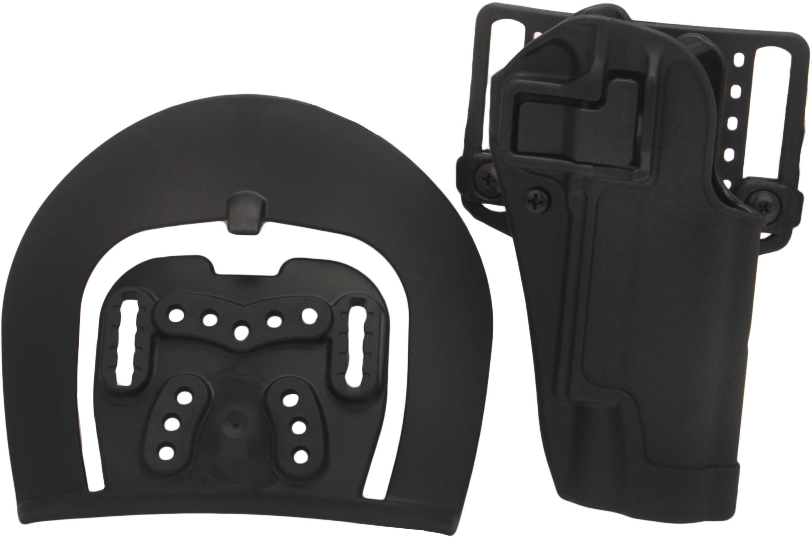 BlackHawk Products Group Serpa CF Belt & Paddle Holster Plain Matte Finish Colt 1911 Right Hand 410503BK-R