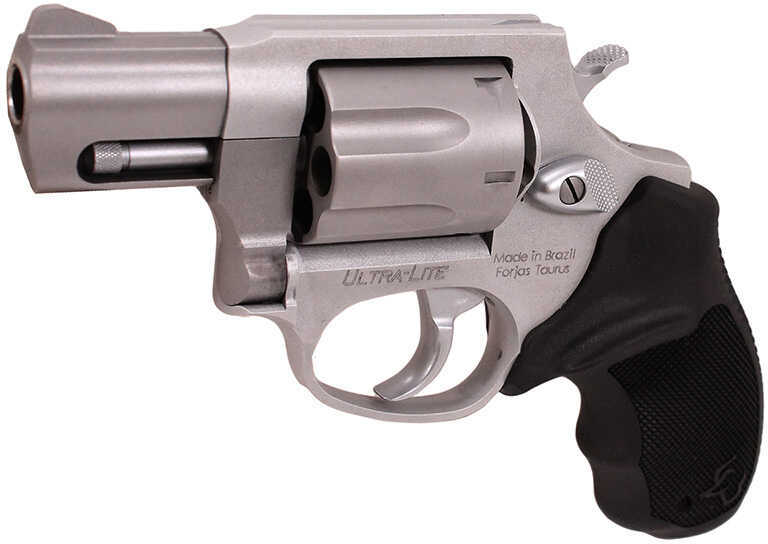 Taurus 856 Ultra Lite Revolver 38 Special Fixed Sights 6 shot Stainless Rubber Grip