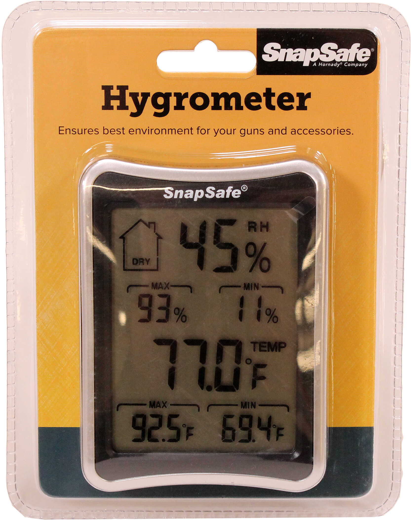 Digital Hygrometer, Black Md: 75909