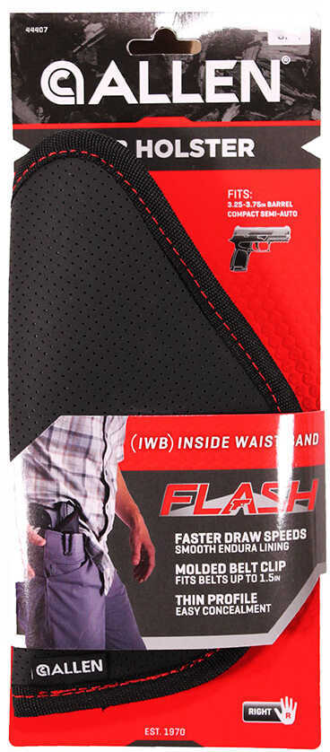 Allen Company Flash Inside The Belt Holster, Size 07 - Black