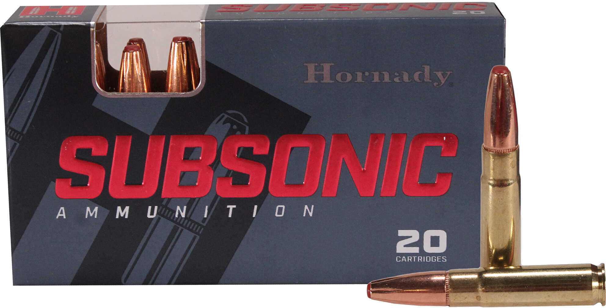 300 AAC Blackout 20 Rounds Ammunition Hornady 190 Grain Flex Tip Expanding