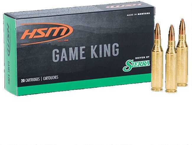 300 AAC Blackout 20 Rounds Ammunition HSM 220 Grain Soft Point