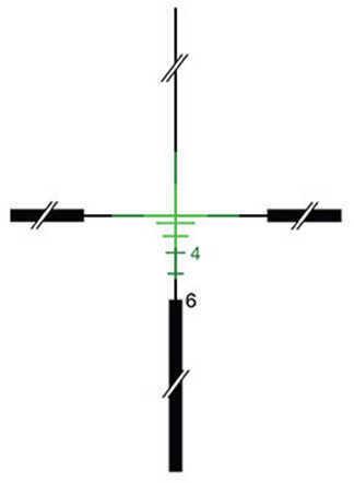 ACOG TA31 4x32 Rifle Scope Dual Illuminated Green .223 Ballistic Reticle with 3.25 MOA RMR