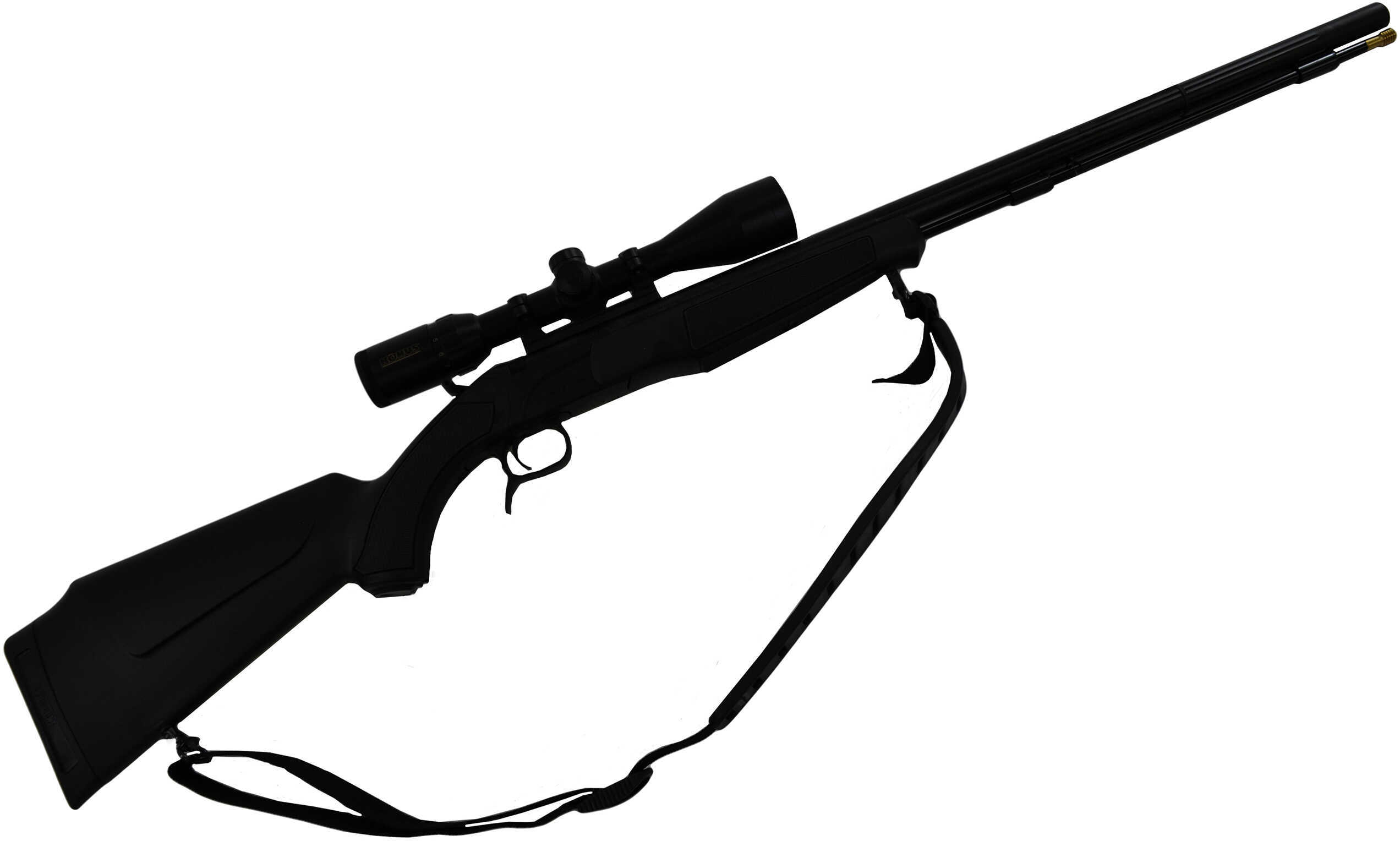 CVA Accura V2 .50 Caliber Muzzleloader 28" Barrel, 3-9x40mm Konus Illuminated Scope, Black Md: PR3130NSC