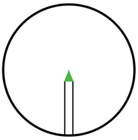 Trijicon Accupoint 2.5-12.5X42,BAC, Green Triangle Post Md: TR26-C-200107