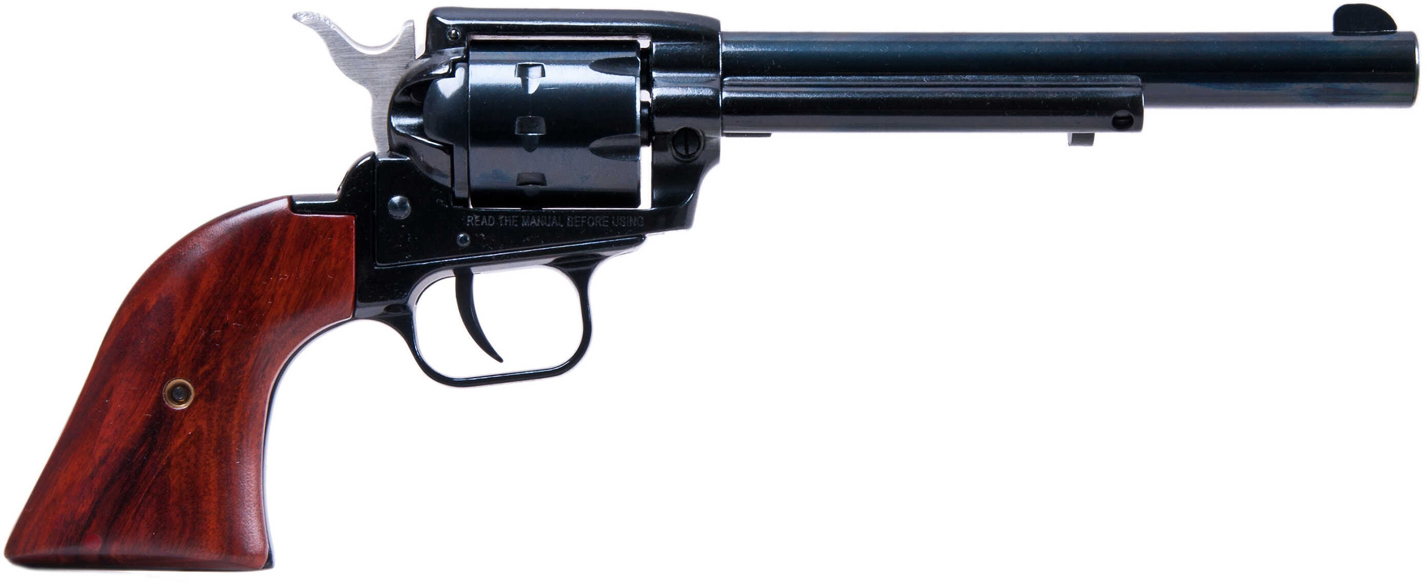 Heritage Rough Rider Revolver SA Army Revolver22 Long Rifle /22WMR Combo 6.5" Barrel Alloy Blue Cocobolo 9 Round