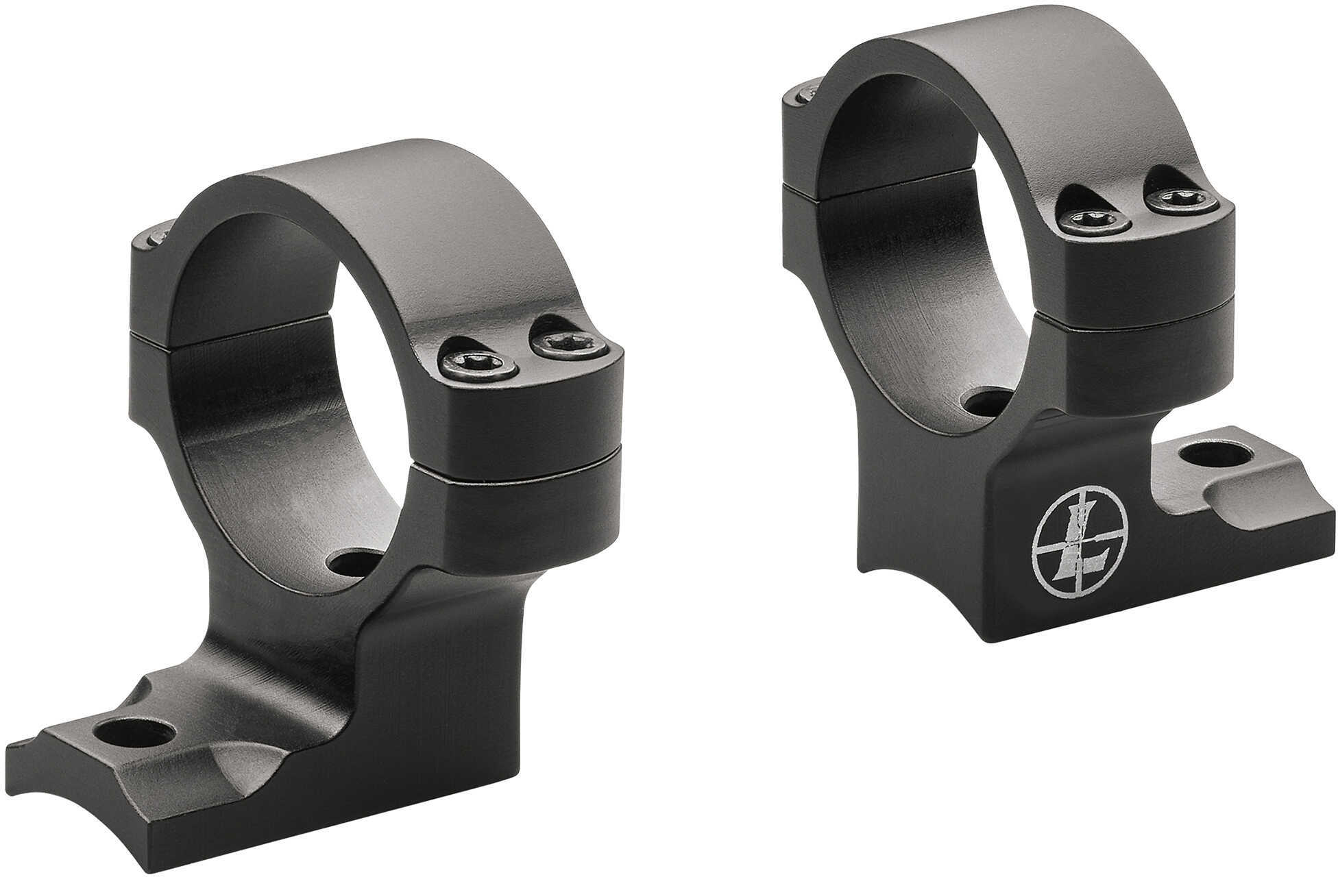 Leupold Backcountry Scope Mounts Integral Rings 30mm Diameter, Medium Height, Remington 700, Matte Black