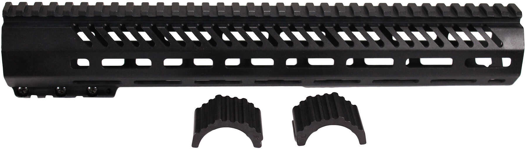 Mission First Tactical Tekko MLOK Rail System Fits AR Rifles 13.5" Free Float Metal Black Finish TMARFF13MRS