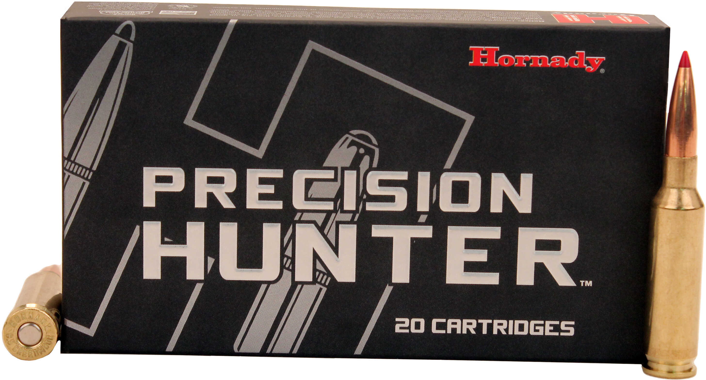 Hornady Precision Hunter Rifle Ammo 6.5 Creedmoor 143 gr. ELD-X 20 rd. Model: 81499