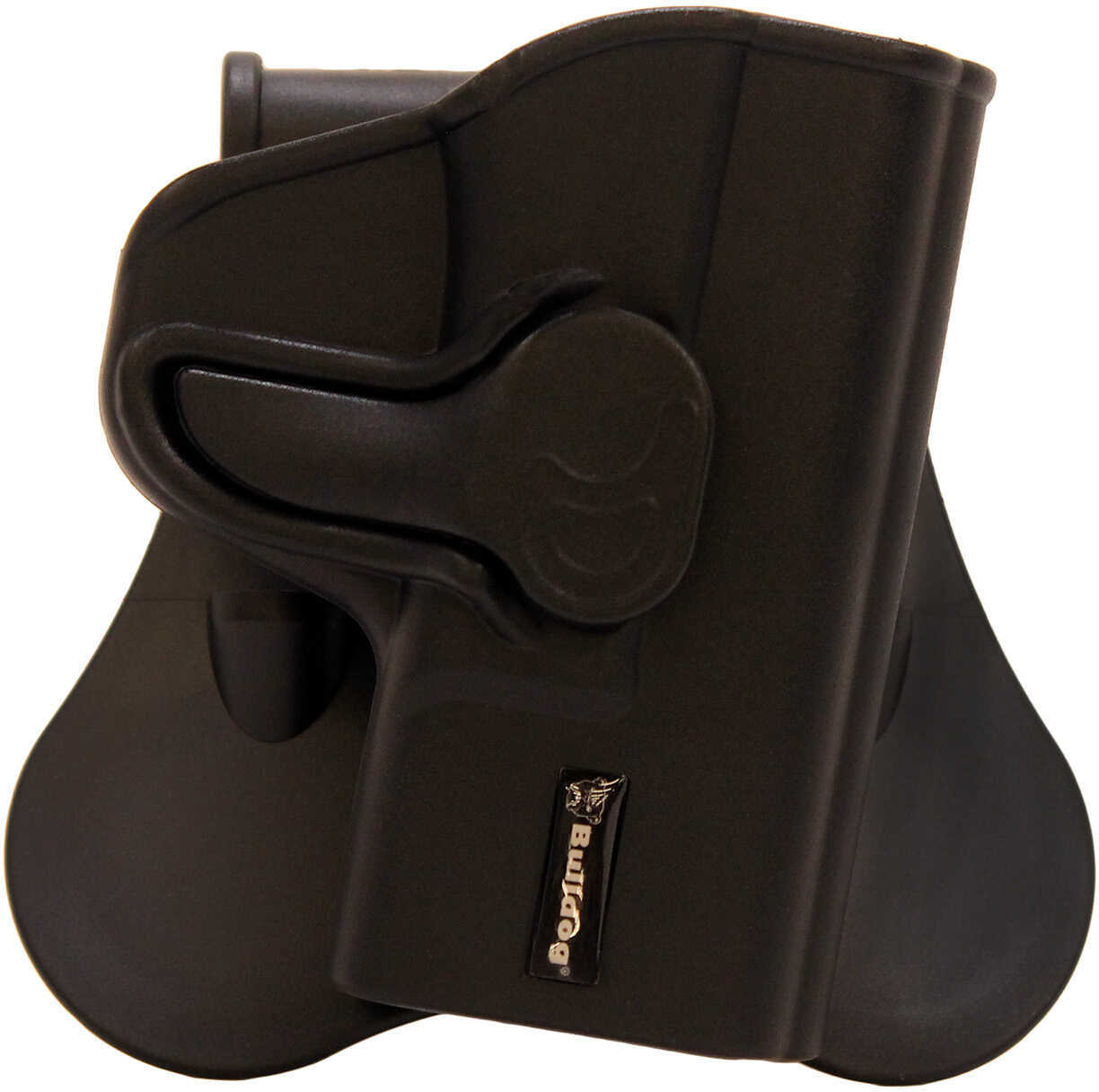 Bulldog Cases Rapid Release Polymer Holster Smith & Wesson M&P Shield, Black, Right Hand Md: RR-SWMPS