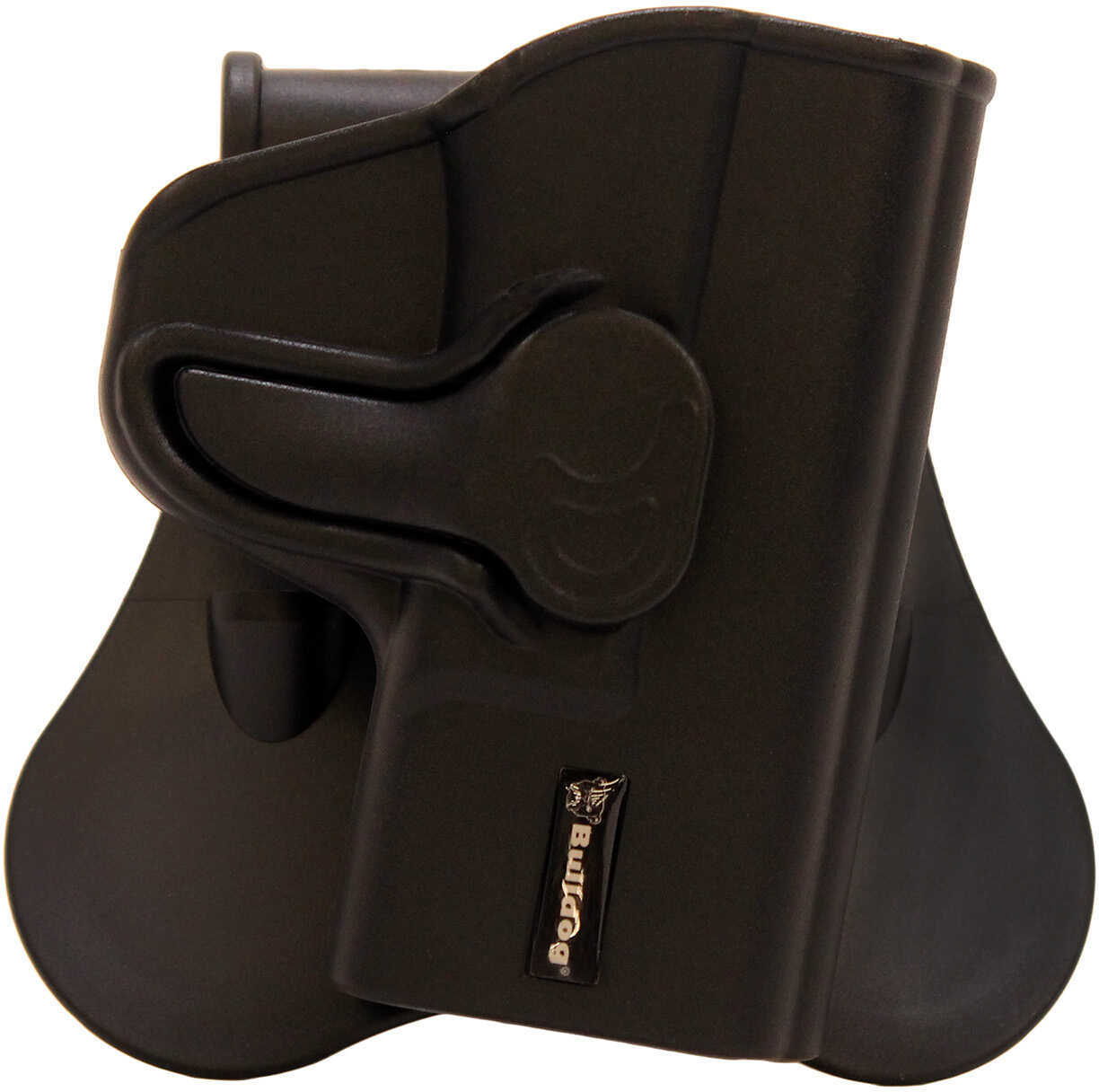 Bulldog Cases Rr Holster Paddle Poly S&W Shield 9/40 Black RH