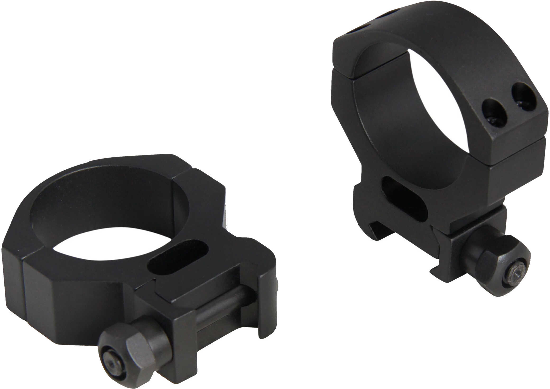 Tasco Non-Tactical Rings 30mm, High, Matte Black, Clam Package Md: TS00704