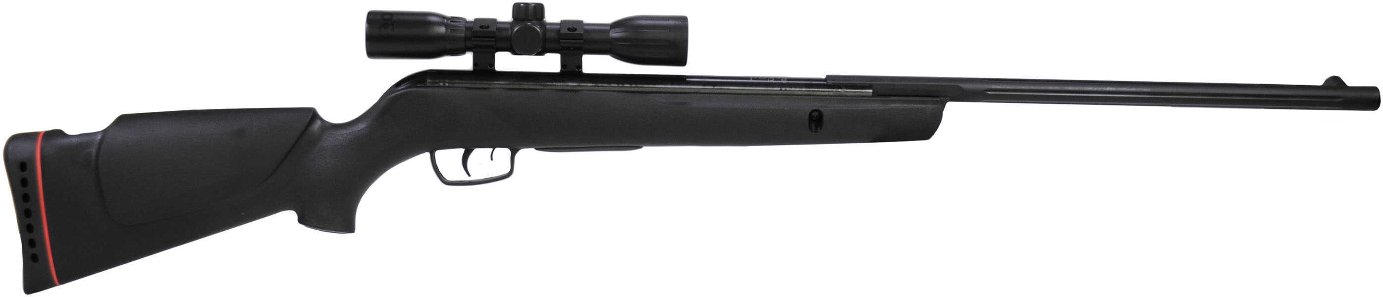 Gamo Varmint 177 Pellet Black Finish Synthetic Stock Spring Piston 4x32 Scope Single Shot 1250 Feet Per Second 611001715