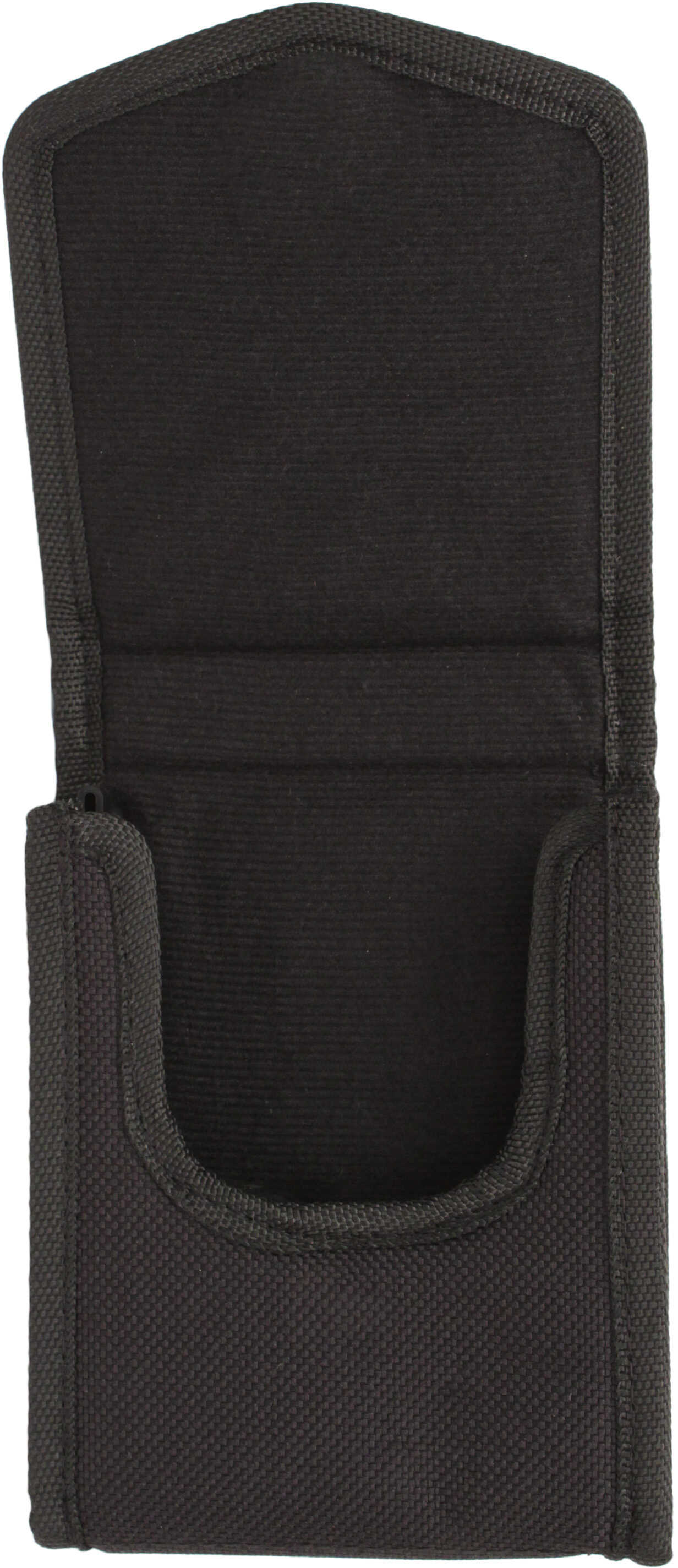 Bulldog Cases Black Nylon Vertical Phone Holster w/Belt Loop/Clip Fits SubCompact .380 Auto (Sig P238) M BD848