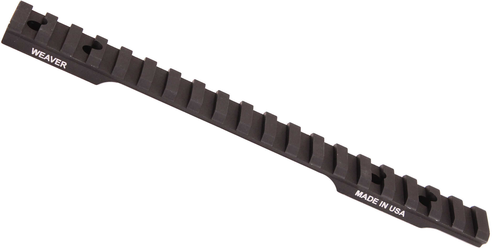 Weaver Sacage Tactical Multi-Slot Bases 20 MOA, Long Action, Matte Bllack